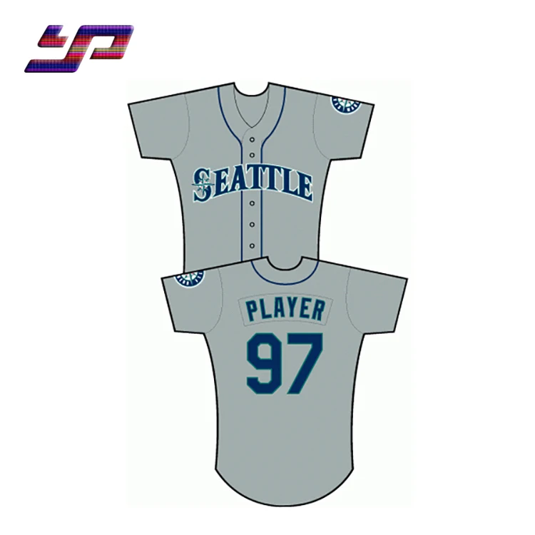 Oem Striped Team Baseball Jersey men shirt Custom print baseball uniform Sublimation Baseball Jersey For Sale