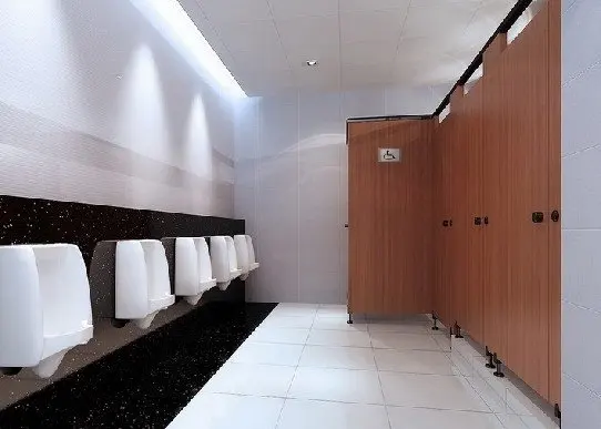 Hpl Compact Laminate Public Toilet Cubicles Partition System