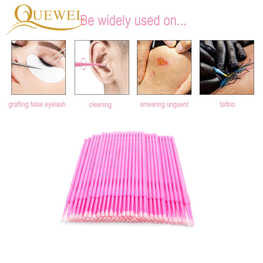 Wholesale Eyelash Micro Brush, Private Label Eyelash Extension Micro Brush, Beauty Lash Salon Eyelash Extension Accessories