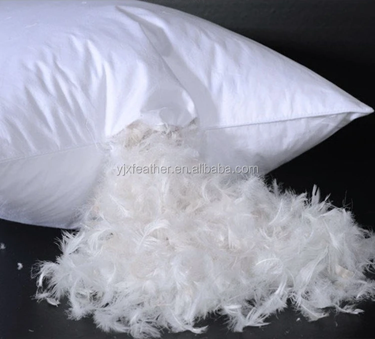 Wholesale white washed White Duck down Feather  Goose feather Duck Feather for Decorations