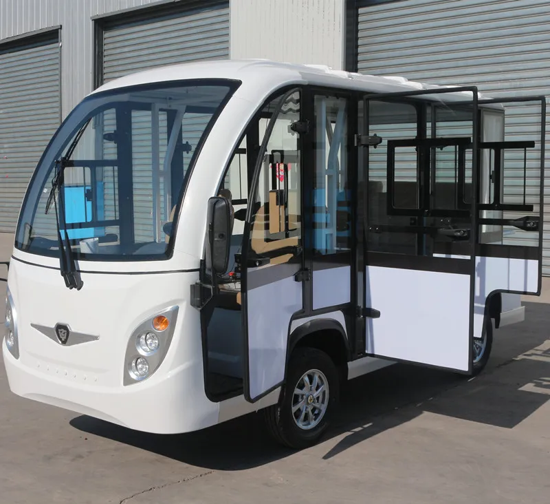 14 seats electric vehicle sightseeing shuttle bus with low price