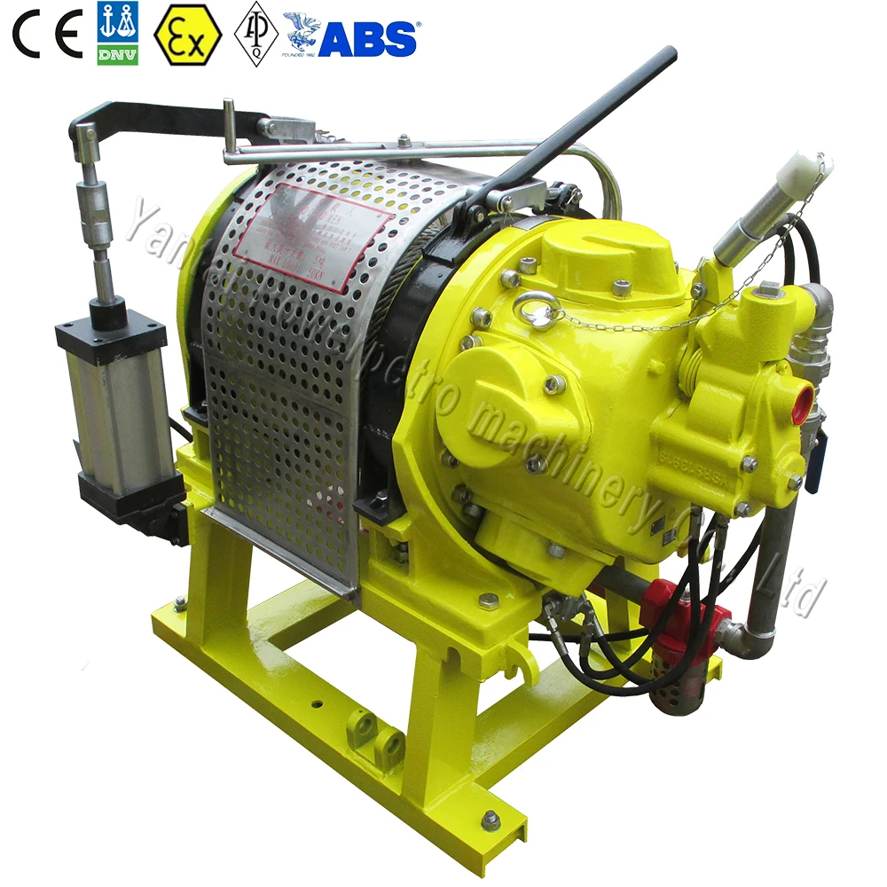 5 Ton air operated BOP area utility winch with explosion-proof function