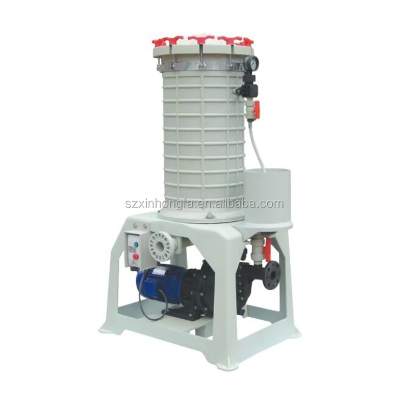 Industry Waste Water Treatment Chemical Liquid Filter Pump For Copper Acid Plating Solution