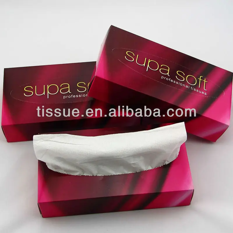 Soft facial box tissue