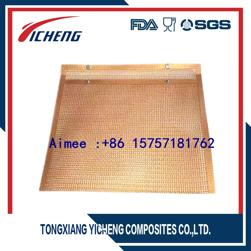 
New!PTFE coated Heat Resistant Non-stick BBQ Mesh Grill Bag 