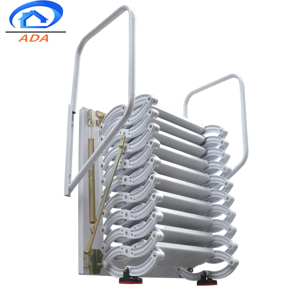 Outdoor Titanium Magnesium Alloy Telescopic Ladders