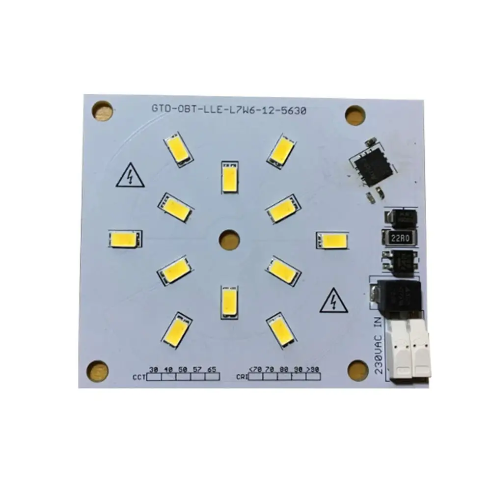 Samsung  5630 LM561C 5730 5700k 0.3W S6 36.5-38.5LM 0.5W 70-80LM SMD LED PCB Board