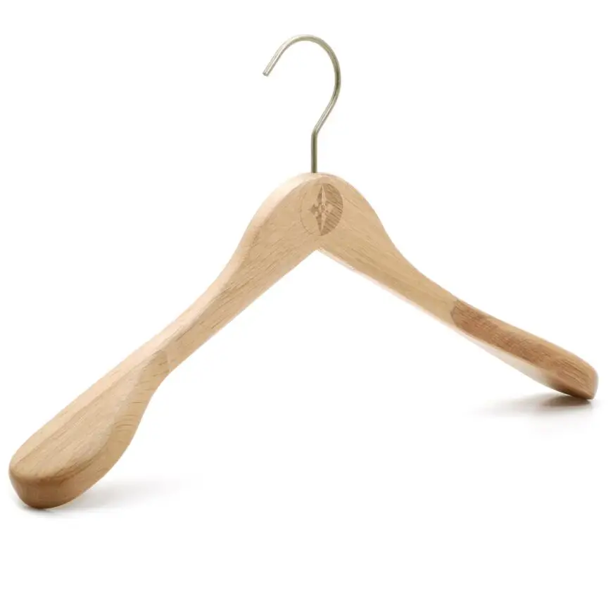 Luxury Natural Wooden Coat Hanger