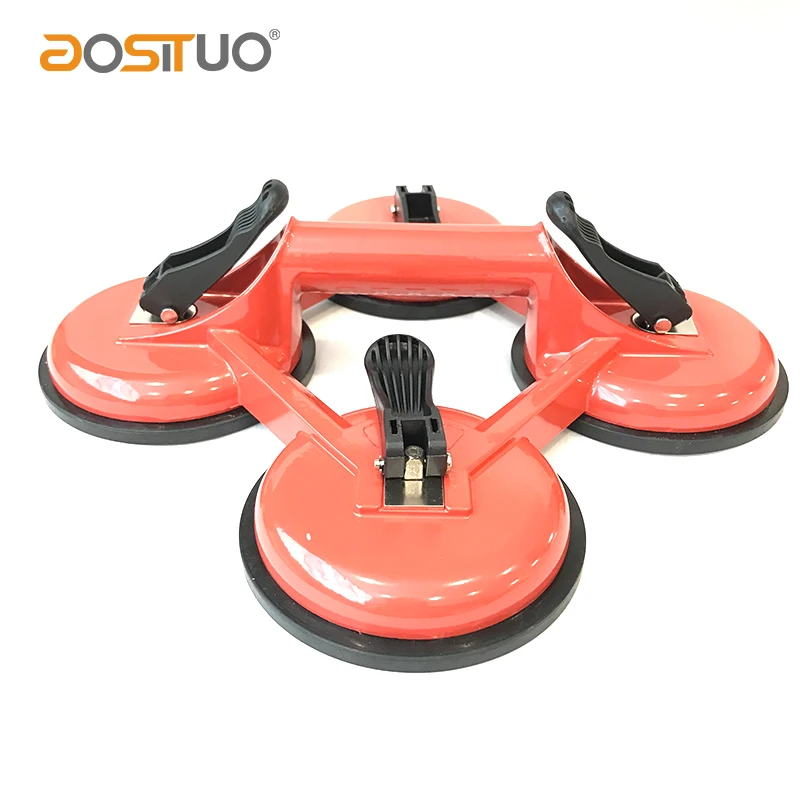 High powder vacuum lifter glass tool 4 clamp suction cup
