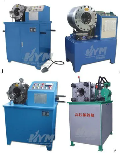 professional manufacturer! Rubber hydraulic hose crimping machine, hydraulic hose locking machine