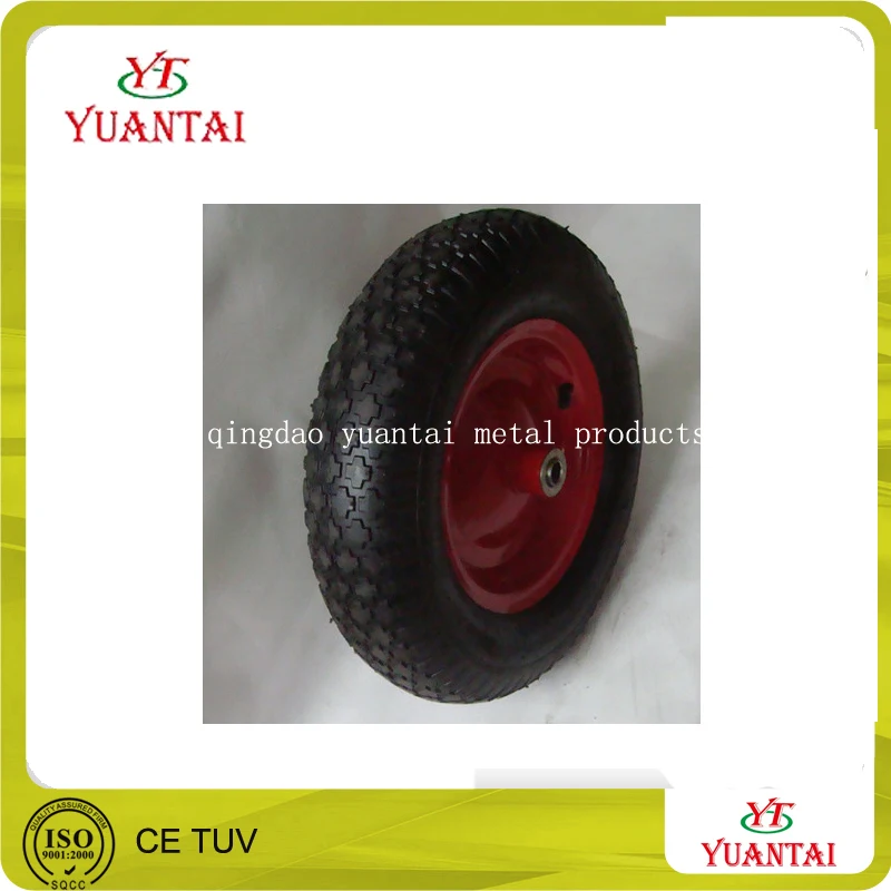 air / pneumatic Wheel with steel or plastic rim for wheel barrows hand trucks 3.50-8 4.00-8 4.00-6