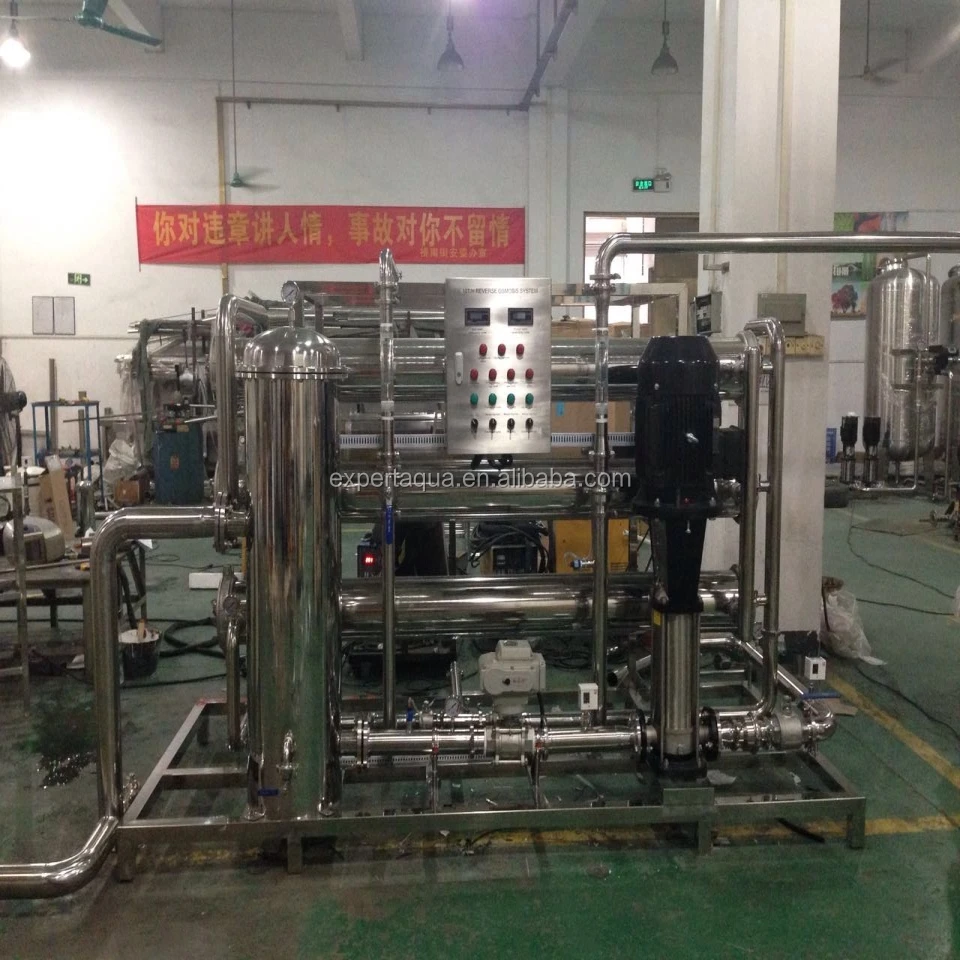 
10m3/h stainless steel reverse osmosis pure water system for food processing industry 