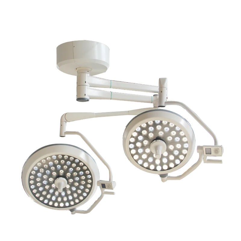 
WYLED700/500M Hospital Operating Room Lamp Dual Arms Surgical Light for Veterinary and Surgeries 