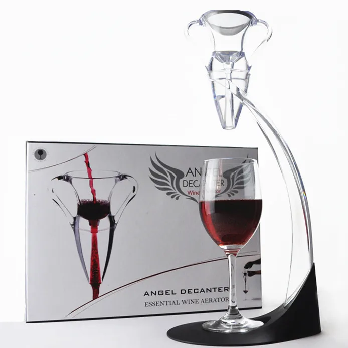 Angel decanter wine decanter aerator with holder