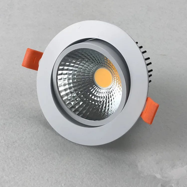 6500k adjustable led smart recessed downlight 5W 10W 15W 20W 30W COB embedded led downlight