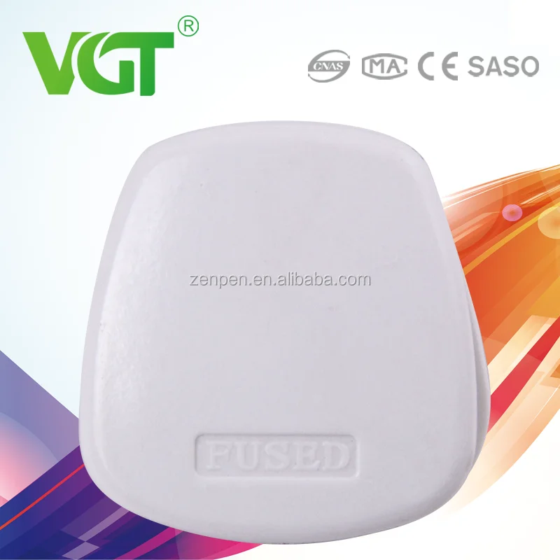 VGT bakelite plug good quality electrical 3 pin 13A UK plug with fuse