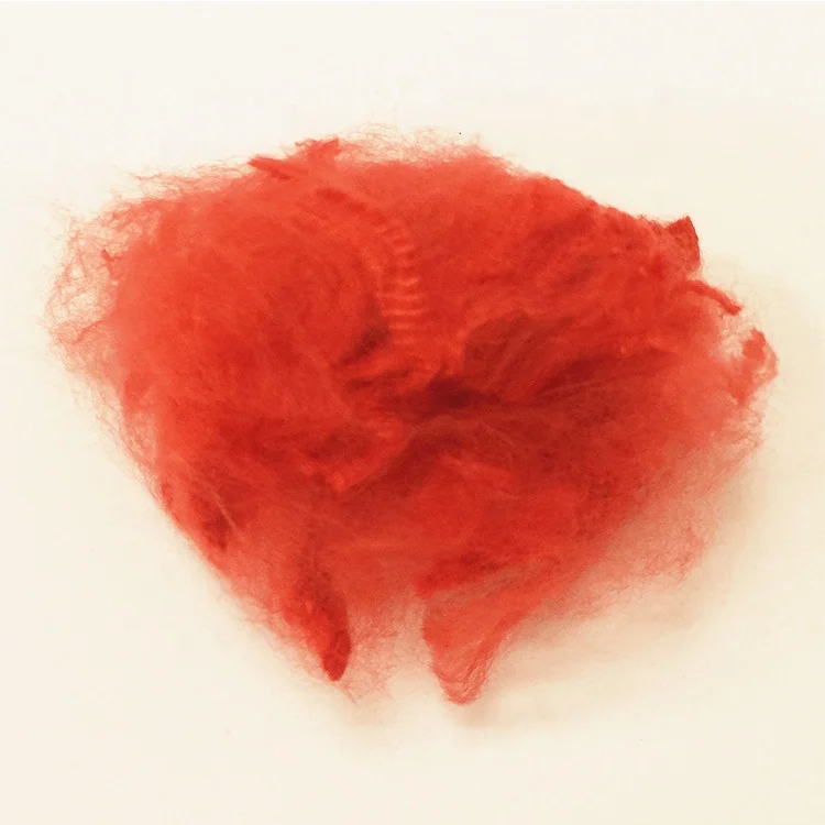 China factory GRS grade recycled polyester fiber for filling padding and geotextile