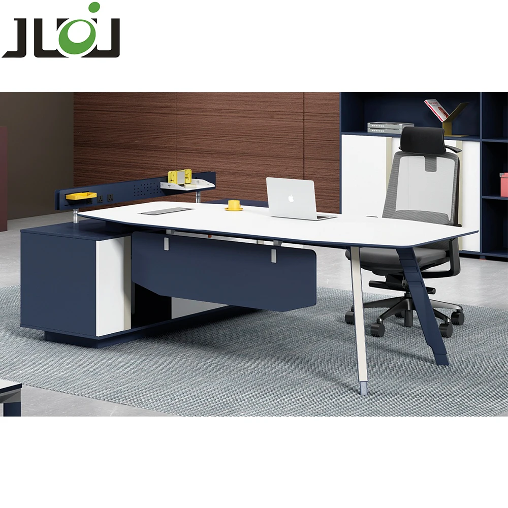 white modern desk office desk modern office furniture manager desk