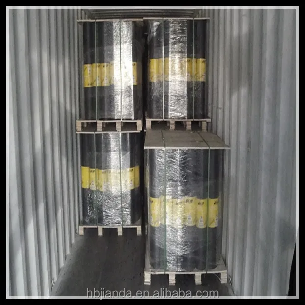 high quality Jianda brand ASTM standard asphalt roofing felt paper and roofing underlay for shingles