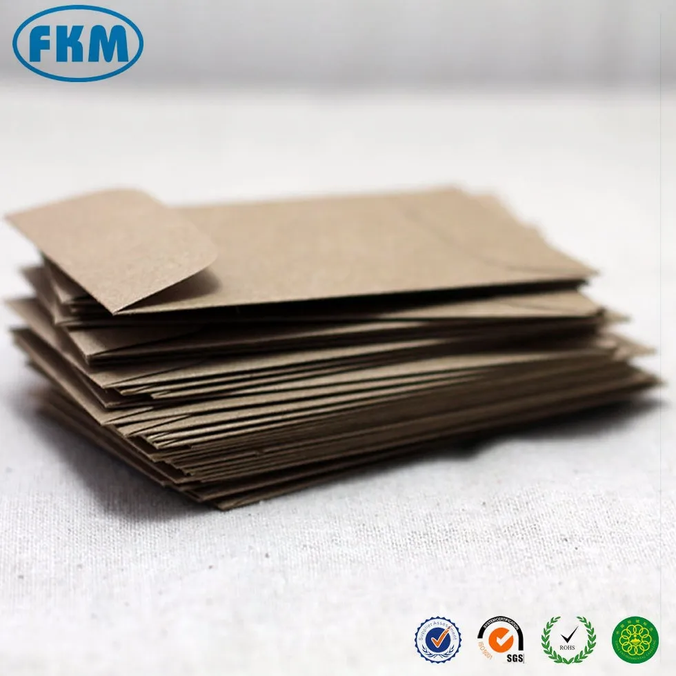 150gms Mini Kraft seed Envelopes with peel and seal