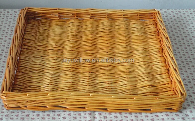 handmade wicker fruit basket bread wicker display basket wholesale