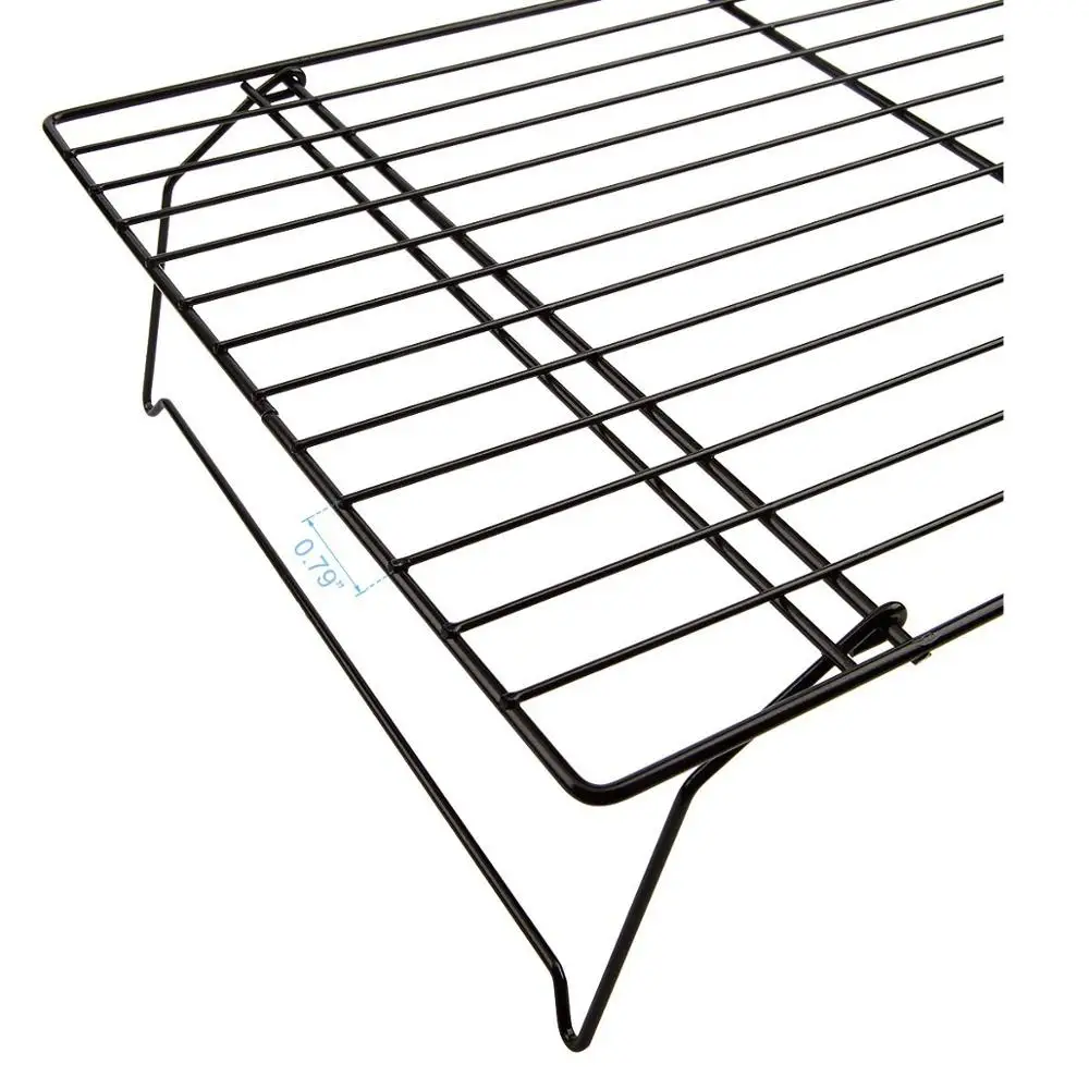 3 tier Stainless Steel wire metal bread cookie food Wire Baking Cooling Rack for bakery