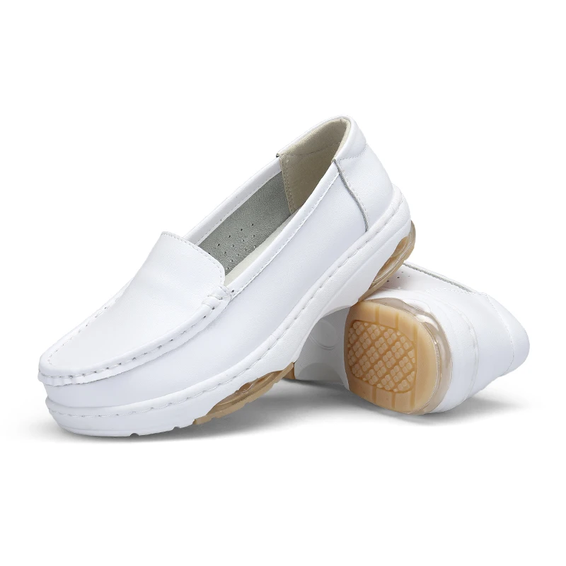 2020 Women Working in Hospital Nurse Shoes White