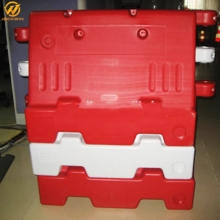 Water Filled Road Safety Barrier / Plastic Road Barrier