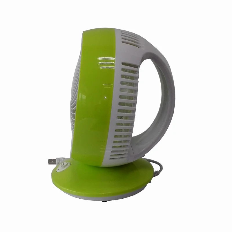 DF608 plastic portable low noise quiet cooling personal 6 inch USB air circulation desk fan