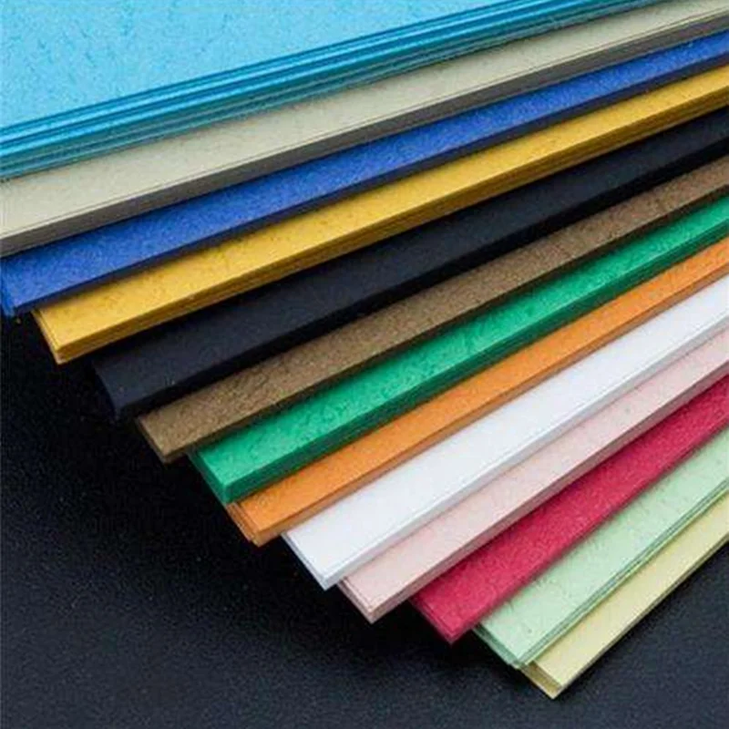 180g 230gsm A4 size textured paper cover paper embossed color board leather grain binding