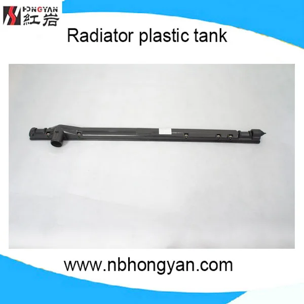 car share parts with auto radiator pa66 gf30 for radiator plastic tank