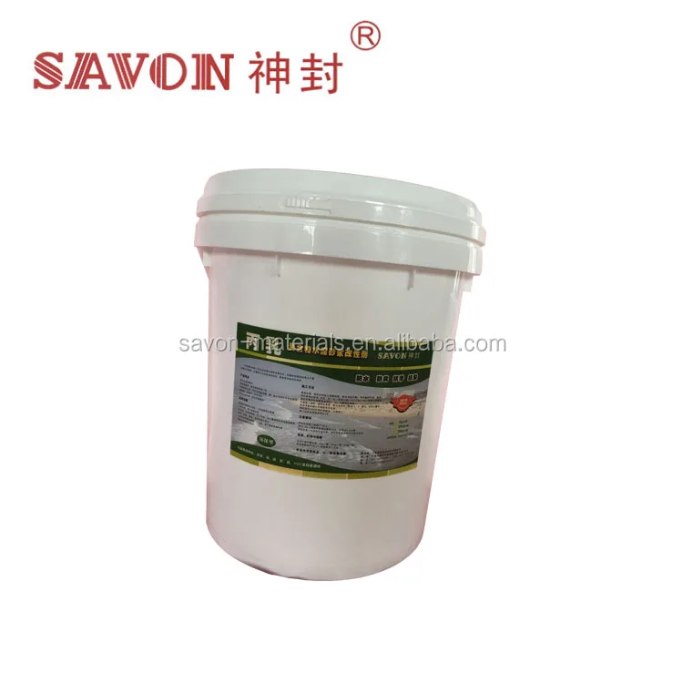 Good Frost Resistance Paint Acrylic Polymer Waterproof Coating for Pavement