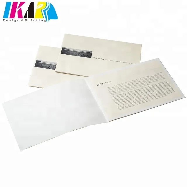 Saddle Stitching Full Color Offset Printing Booklet