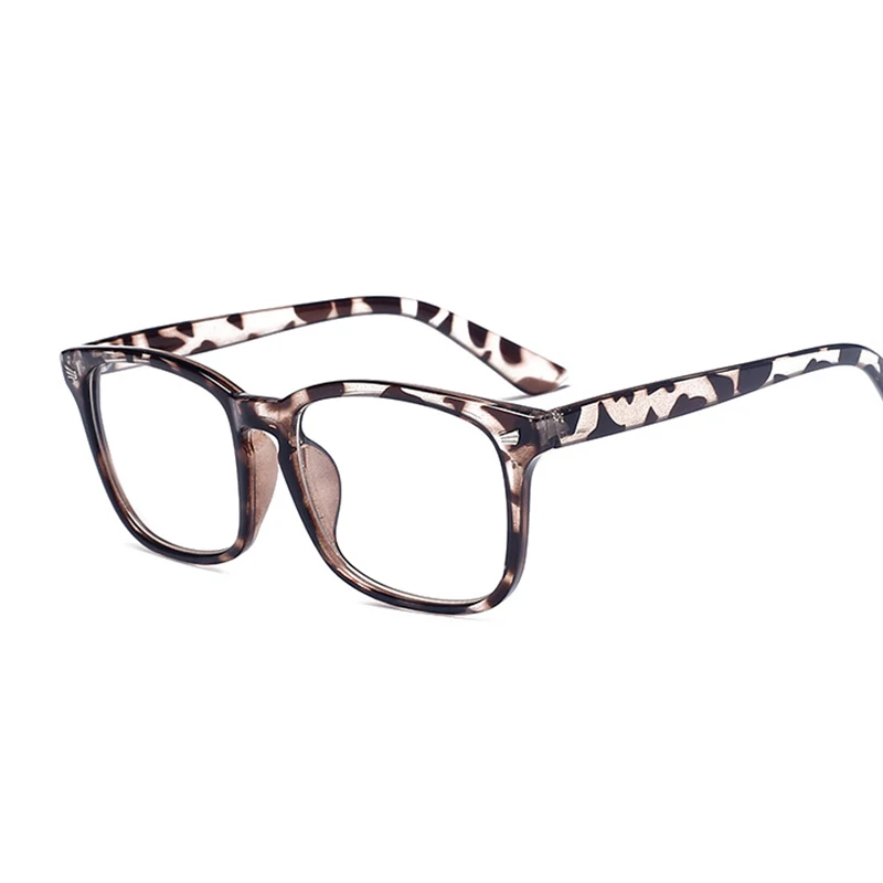 2020 Vintage Inspired Half Tinted Frame Cheap Oversized Square Eye Glasses