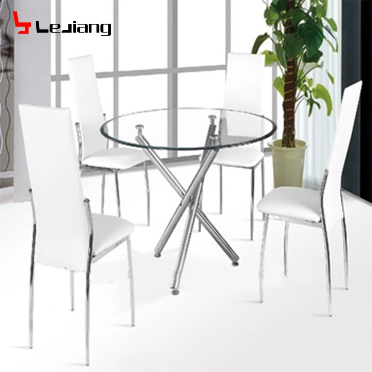 Free Sample Convertible Coffee Luxury Moroccan Granite Glass Top One Leg Metal Dining Table To Dining Table