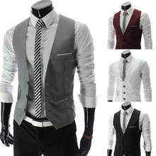 2014 new arrival men suit vest slim dress vests slim Leisure waistcoat formale gentle business jacket size M-XXL PM07