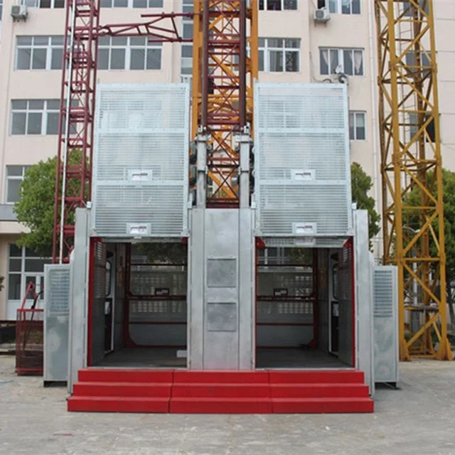 
High Rise Automated Facade Cleaning Lifting Device of SC Series Construction Hoist 