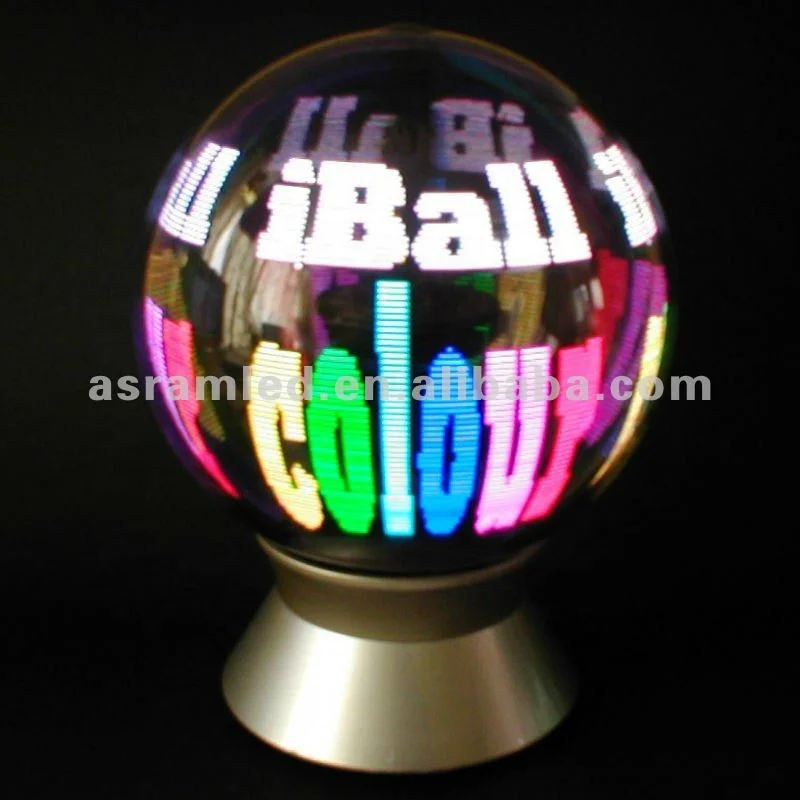 disco LED video ball/ LED round display/360 degree led display