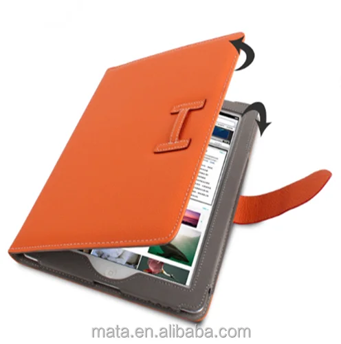 Protective Buckle PU Leather Case Tablet Cover Case for Ipad