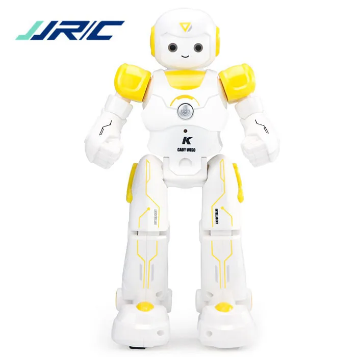 Лучшие продажи JJRC R12 Cady Dancing RC робот с музыкой LED свет Развивающие детские подарки игрушки для детей