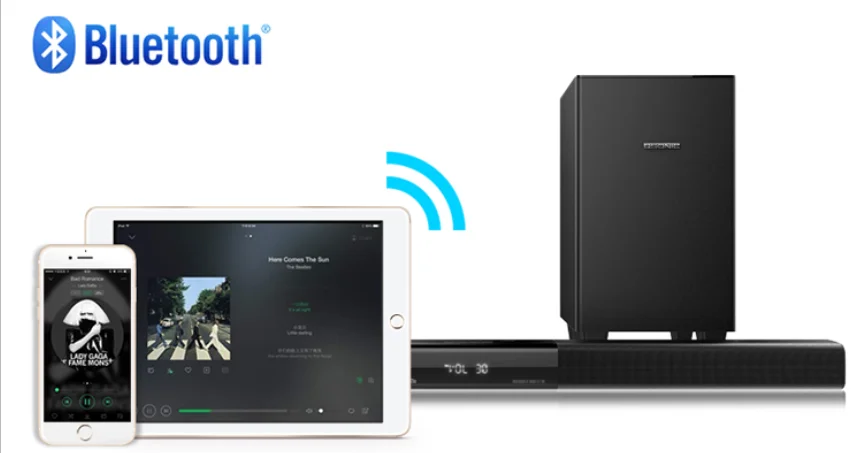 Домашний кинотеатр bluetooth акустическая система звуковая панель ТЕЛЕВИЗОР использовать