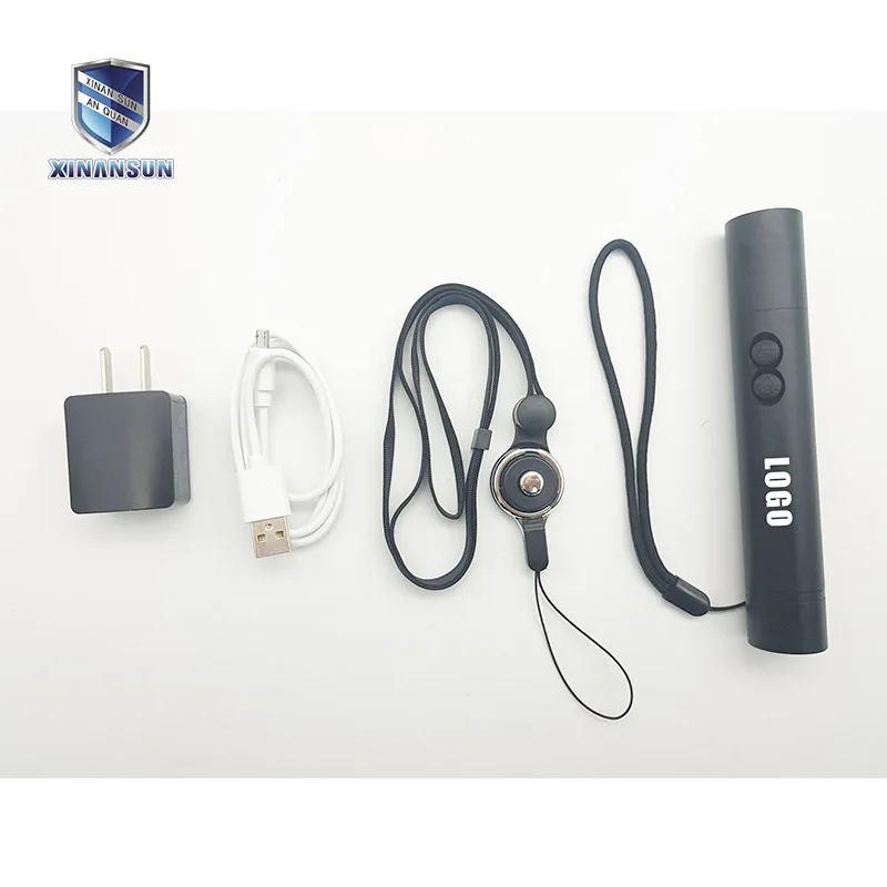 outdoor emergency usage rechargeable whistle with flashlight function