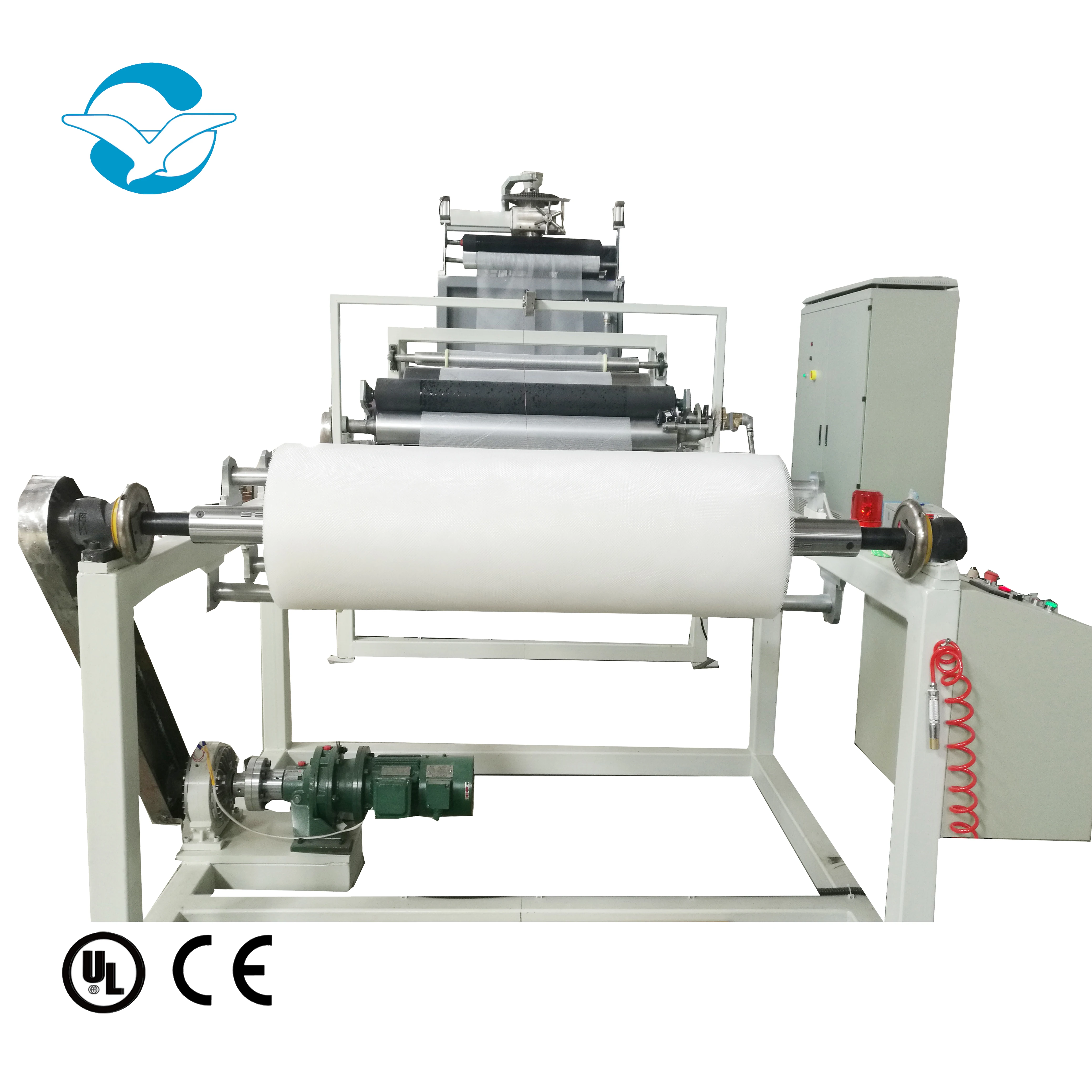 window screen mesh production line plastic net making machine