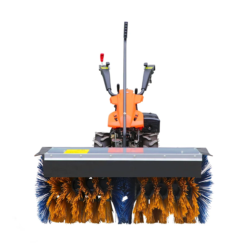 China brand gasoline power broom sweeper with 5% off factory price