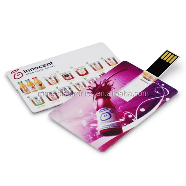 Factory Price Credit Card Shape USB Memory Stick, New Business Gift Credit Card USB Flash, New Customize Design USB Sound Card
