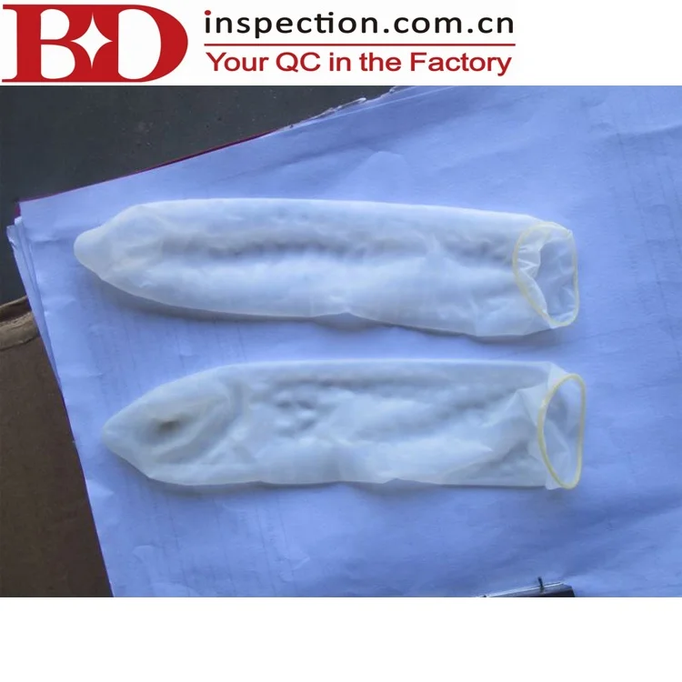 Production Monitoring quality control inspection Testing service for condoms