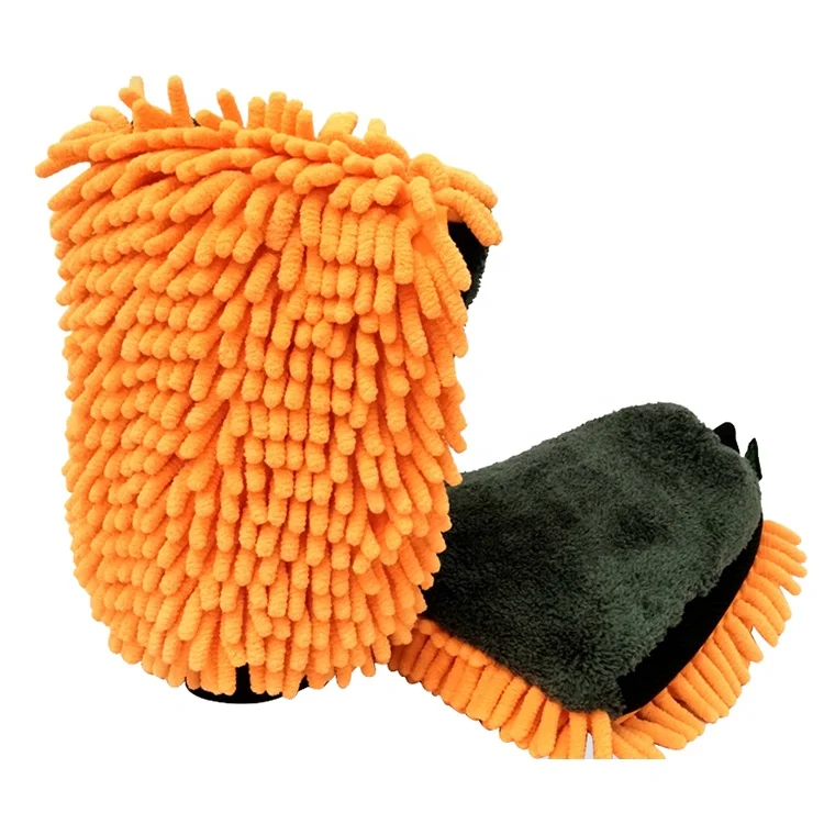 Wholesale best microfiber car wash cleaning mitt