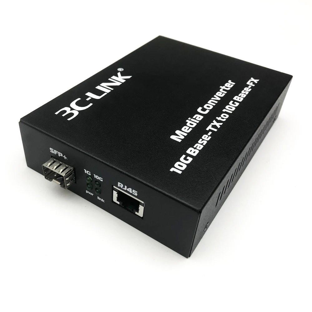 Standalone type fiber optic to rj45 media converter 10g media converter SFP modul media convertors