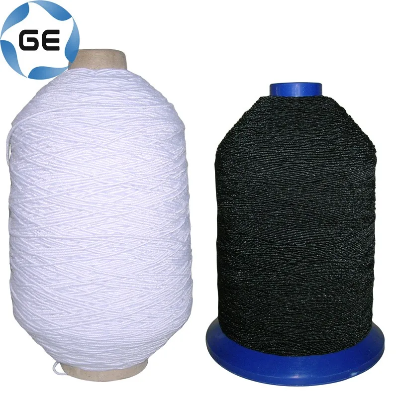 Covered Latex Rubber Elastic Yarn Thread Small Tube for Sewing Knitting