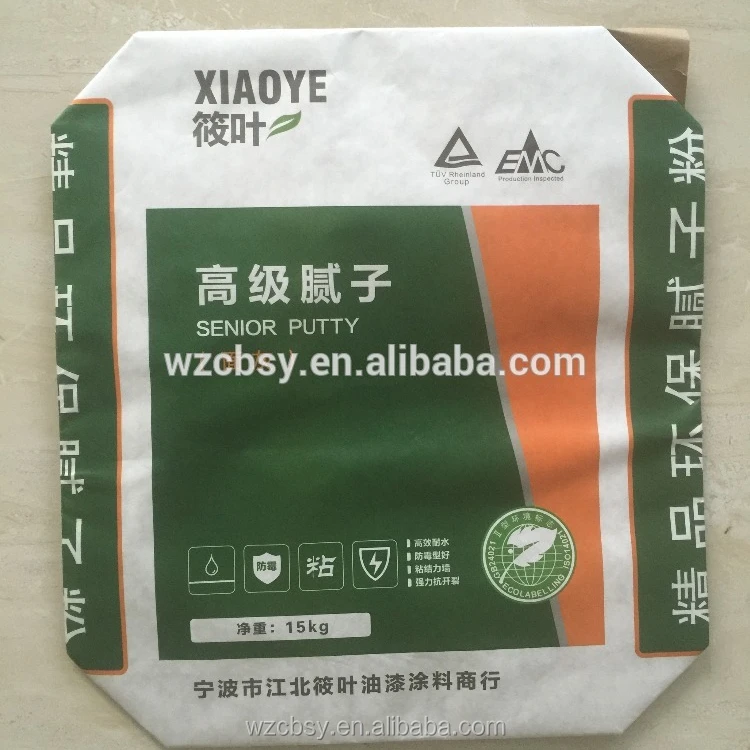 Сырья мешок цемента/лайнер, крафт-бумага мешок цемента/крафт-бумаги мешок цемента